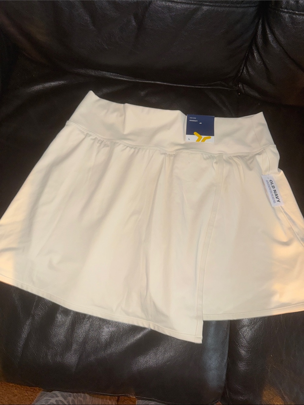 Old Navy Cream Athletic Skort